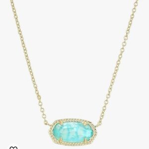 Kendra Scott Aqua Illusion Necklace